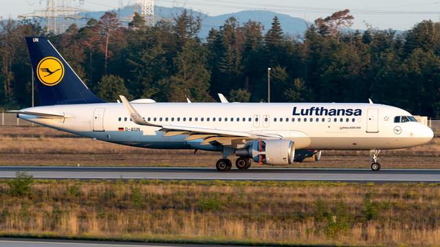 D-AIUN:Airbus A320-200:Lufthansa